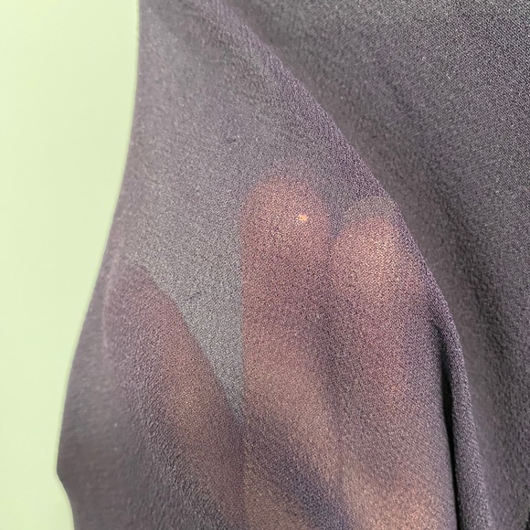 Aritzia 100% Silk Faux Wrap Blouse - Picture 13 of 14